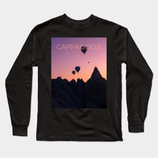 Romantic Cappadocia View Long Sleeve T-Shirt